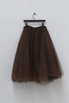 marc le bihan tulle skirt 25001 bronze